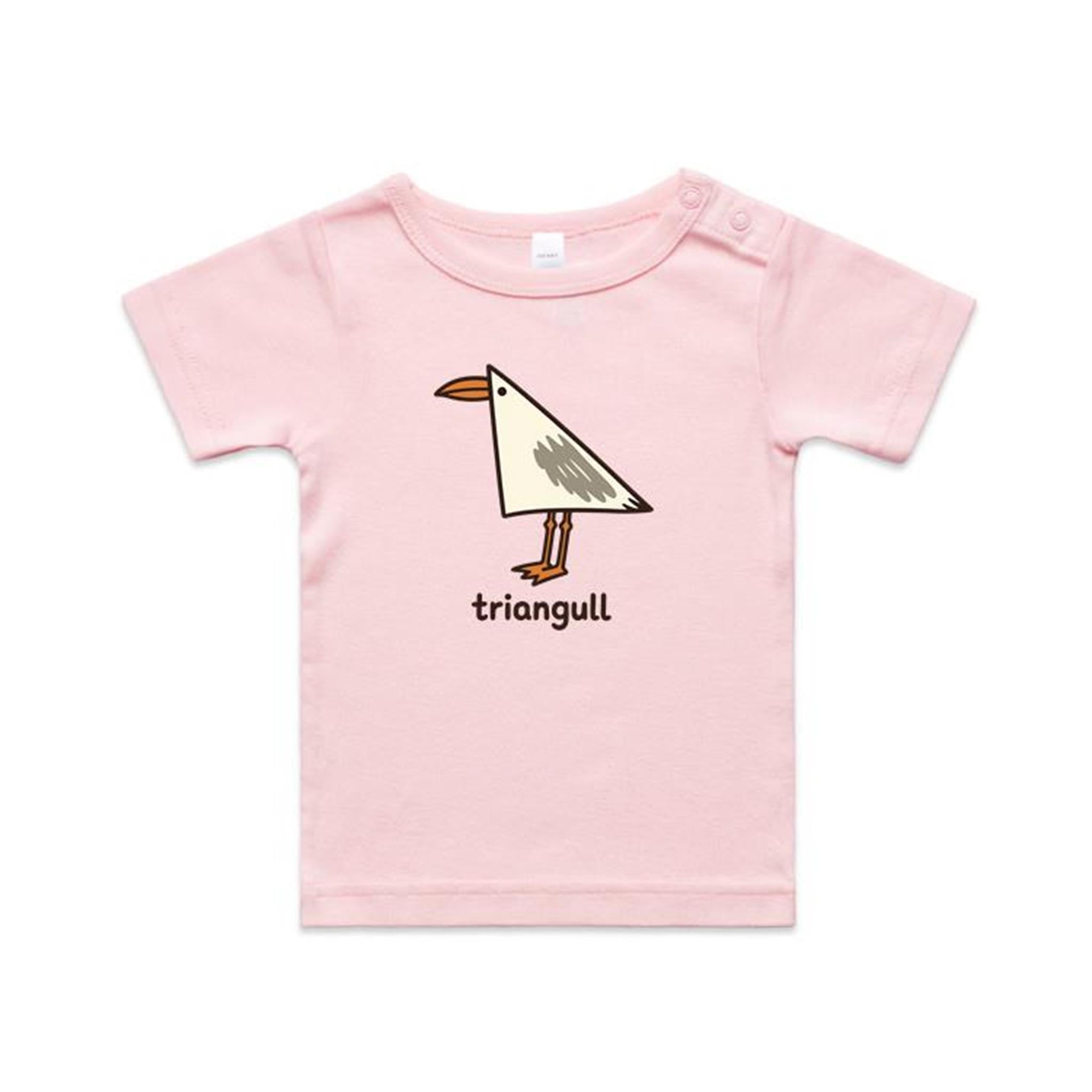 Triangull Geometry Seagull AS Colour Baby T-shirt