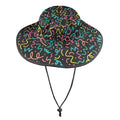 Squiggle Time Wide Brim Bucket Hat Wide Brim Bucket Hat Printed Offshore