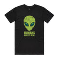 Alien, Humans Aren't Real Men's As Colour T-shirt
