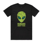 Alien, Humans Aren't Real Men's As Colour T-shirt