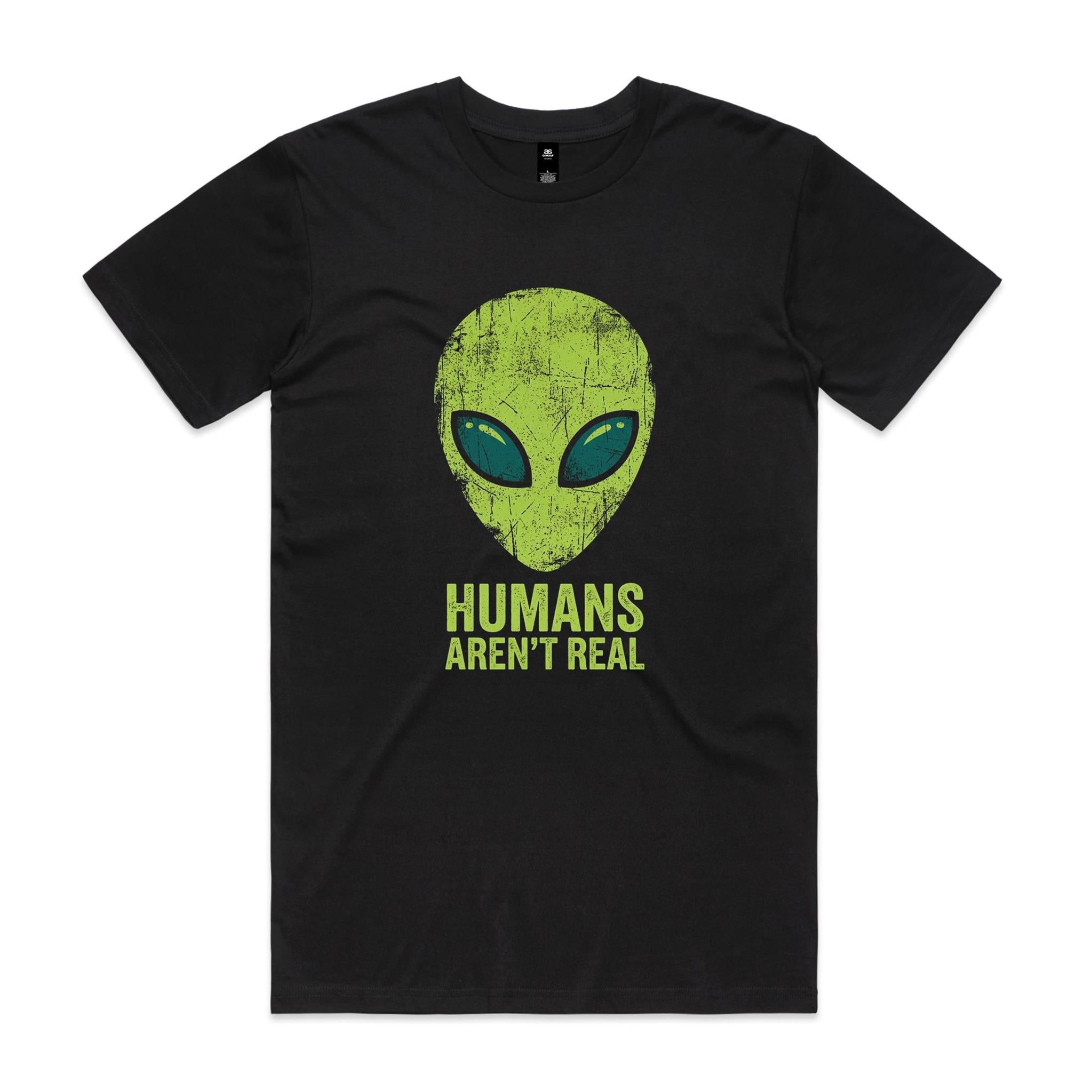 Alien, Humans Aren't Real Men's As Colour T-shirt