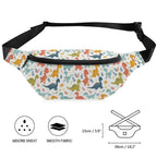 Colourful Dinosaurs - Bum Bag / Fanny Pack