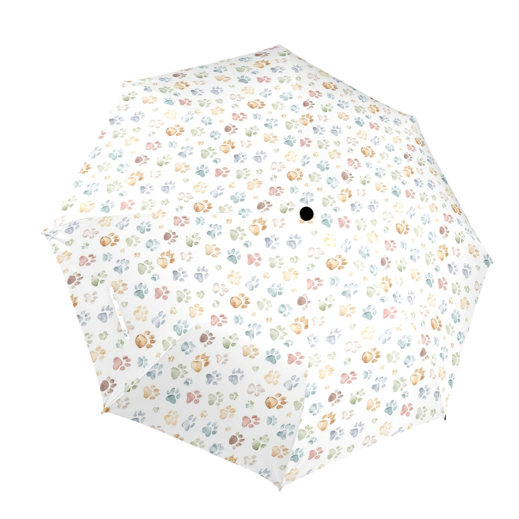 Paw Print Umbrella One Size Umbrella animal Printed Offshore