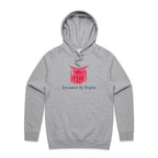 Drummer By Night - Mens Hoodie Grey Marle Mens Hoodie Music Printed In Australia