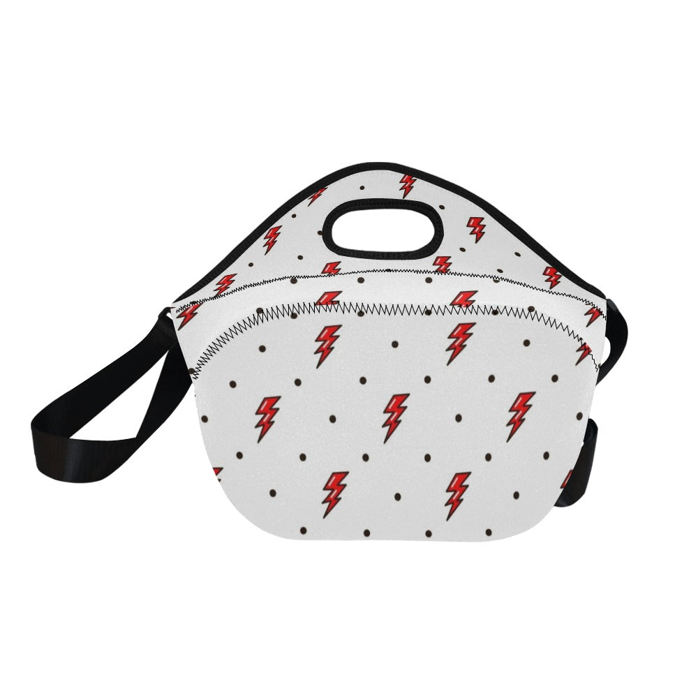 Red Lightning - Neoprene Lunch Bag Neoprene Lunch Bag Printed Offshore