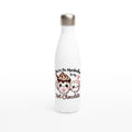 You're The Marshmallow To My Hot Chocolate, Valentine - White 17oz Stainless Steel Water Bottle Default Title White Water Bottle Food Globally Fulfilled Love
