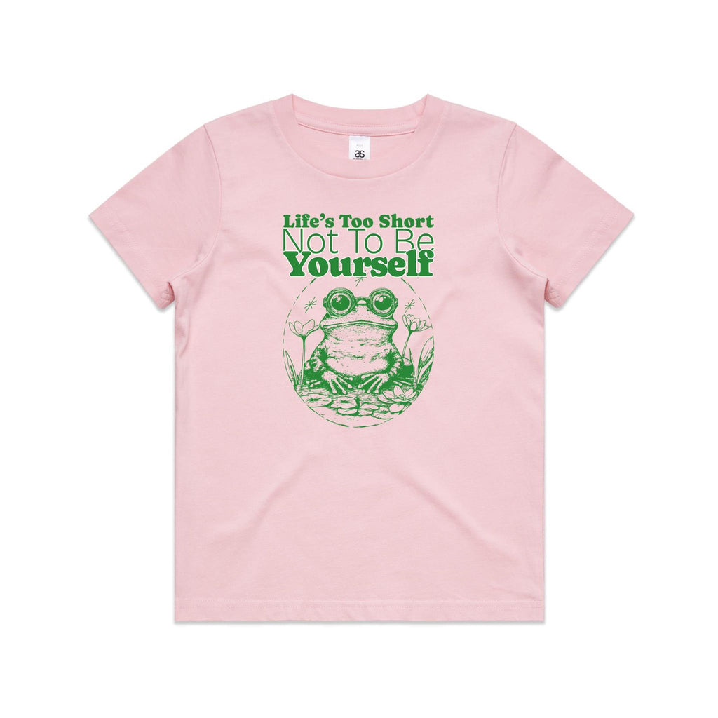 Life's Too Short Not To Be Yourself - Kids Youth T-shirt