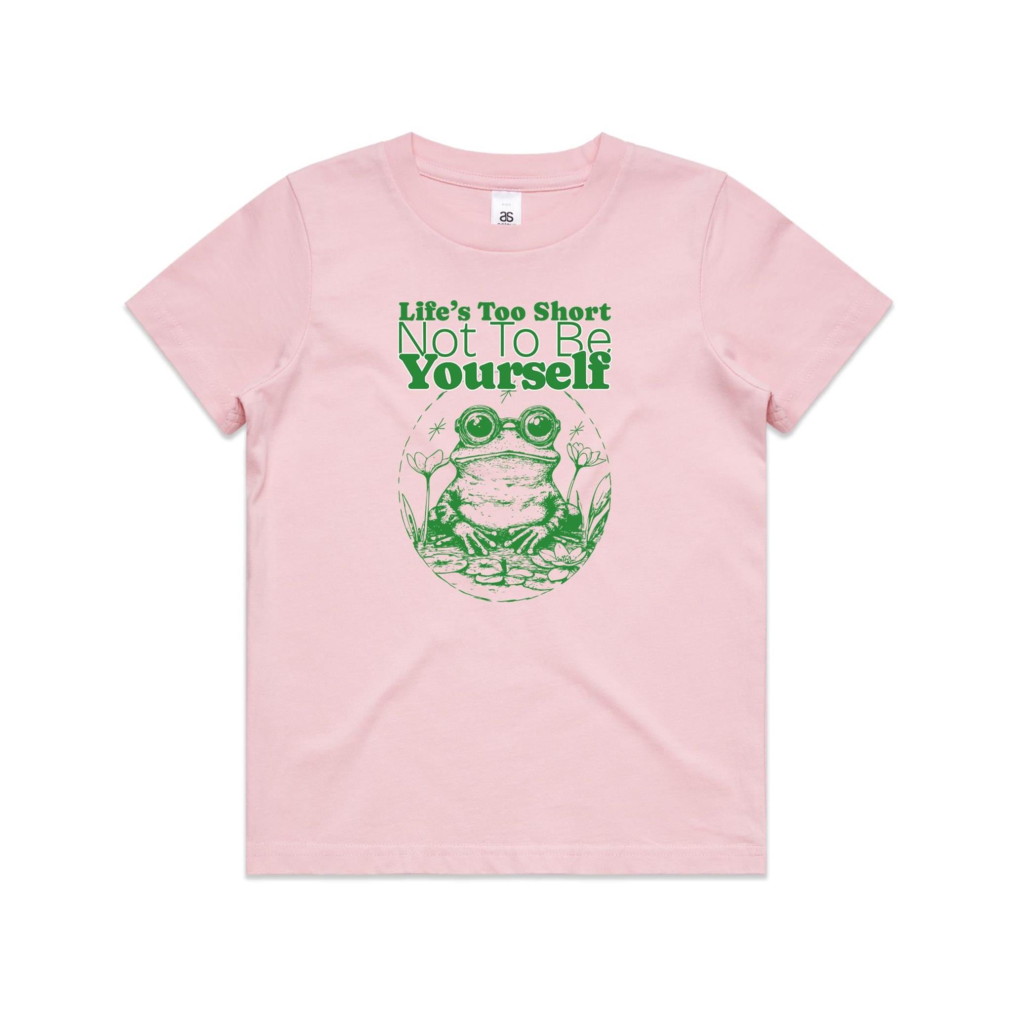 Life's Too Short Not To Be Yourself - Kids Youth T-shirt