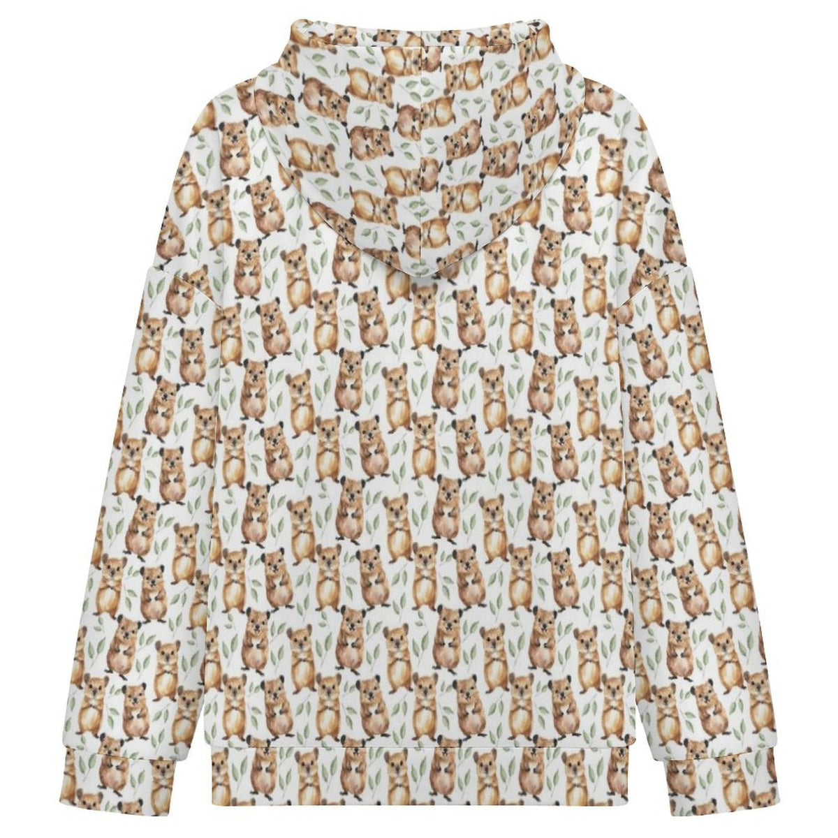 Quokkas Women's Full-Zip Hoodie