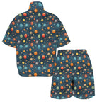 Galaxy Women's Windbreaker Short Set Women's Windbreaker Short Set Printed Offshore Space