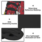 Guitars On Red Women's Twisted Sole Sneakers
