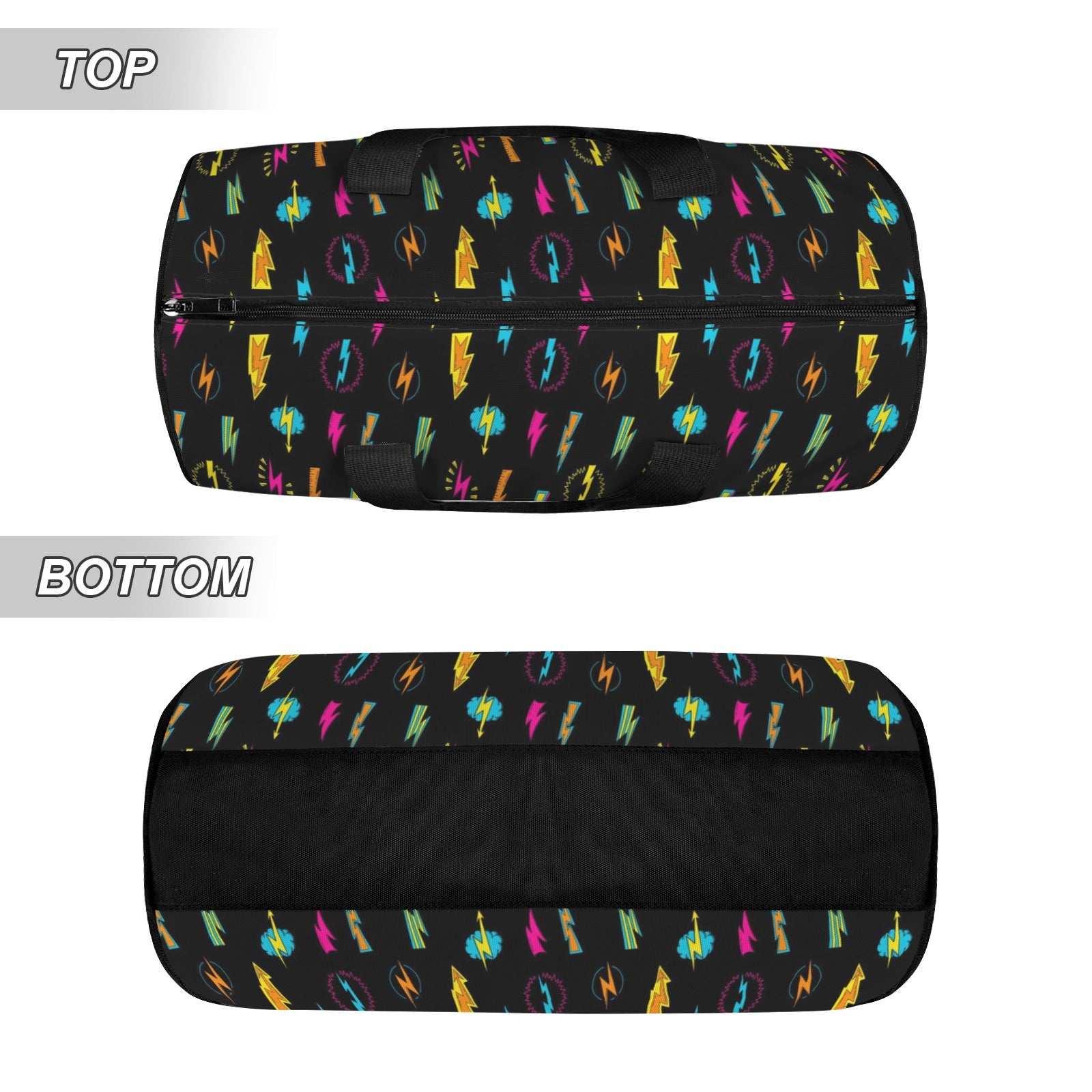 Fun Lightning Duffle Bag Duffle Bag Printed Offshore