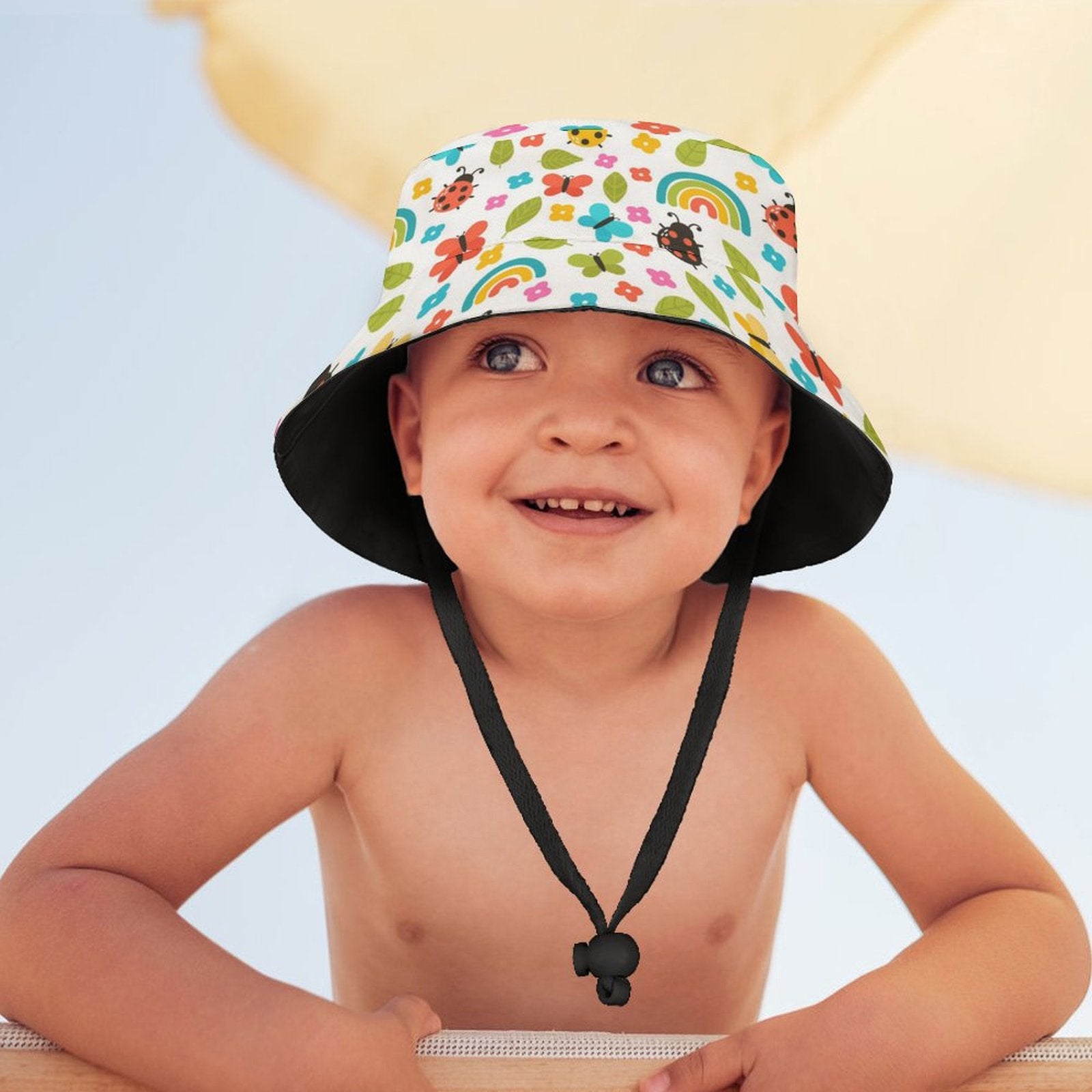Rainbows And Butterflies - Kids Bucket Hat