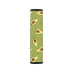 Avocado Characters Car Seat Belt Cover 7''x10'' (Pack of 2) Car Seat Belt Cover 7x10 (Pack of 2) Food Printed Offshore