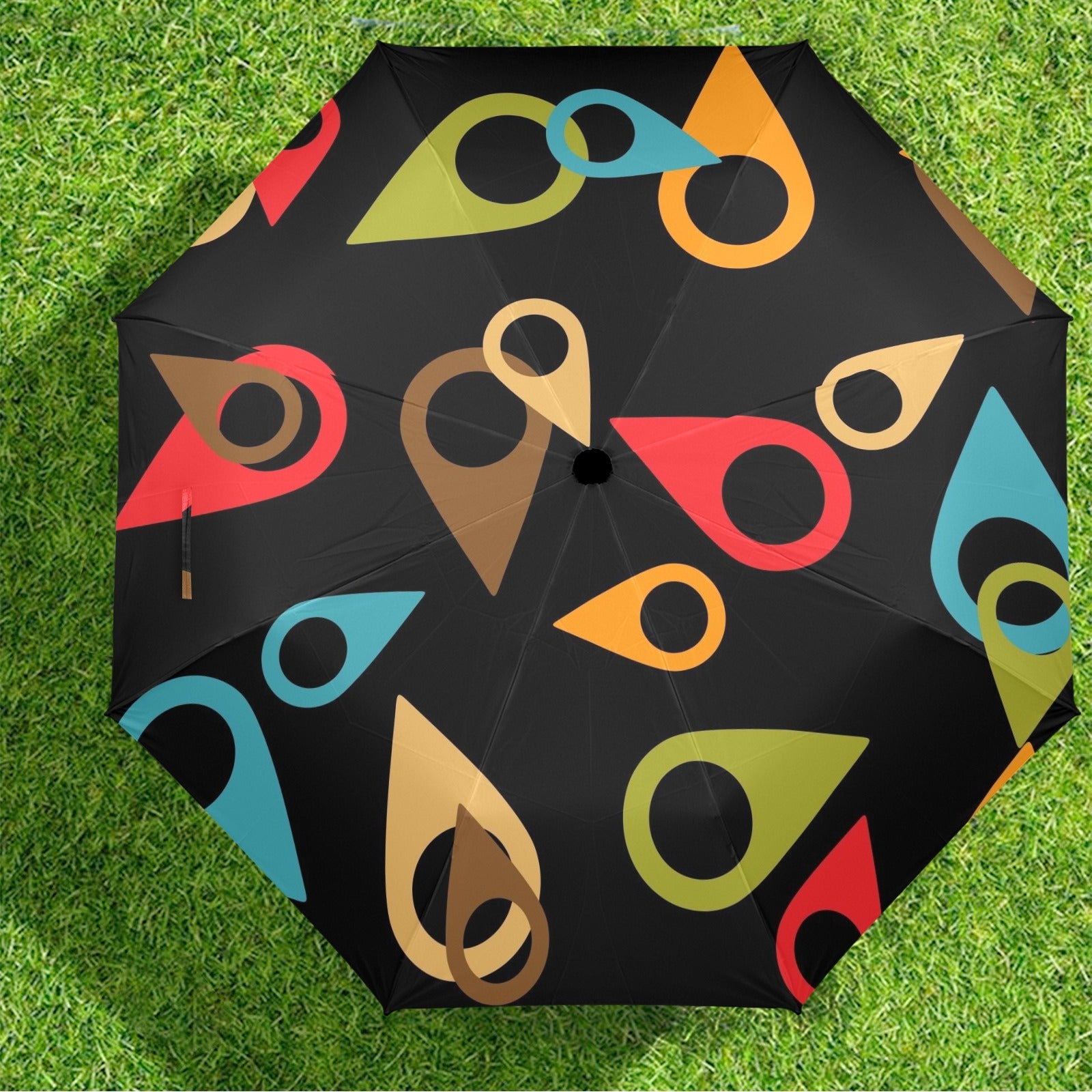 Where Am I - Semi-Automatic Foldable Umbrella (Model U12) Semi-Automatic Foldable Umbrella (U12)