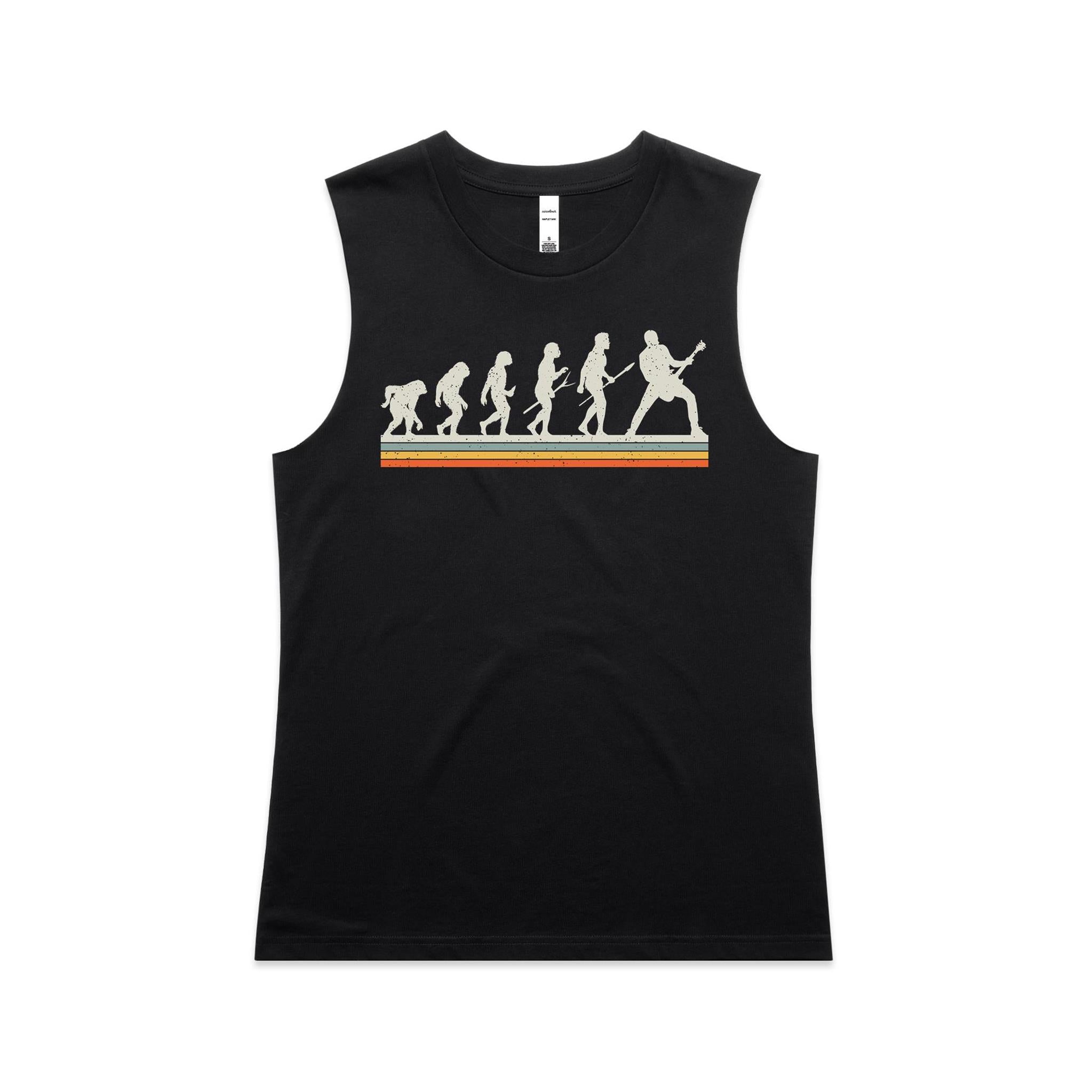 Guitarist Evolution - AS Colour Women's Maple Tank