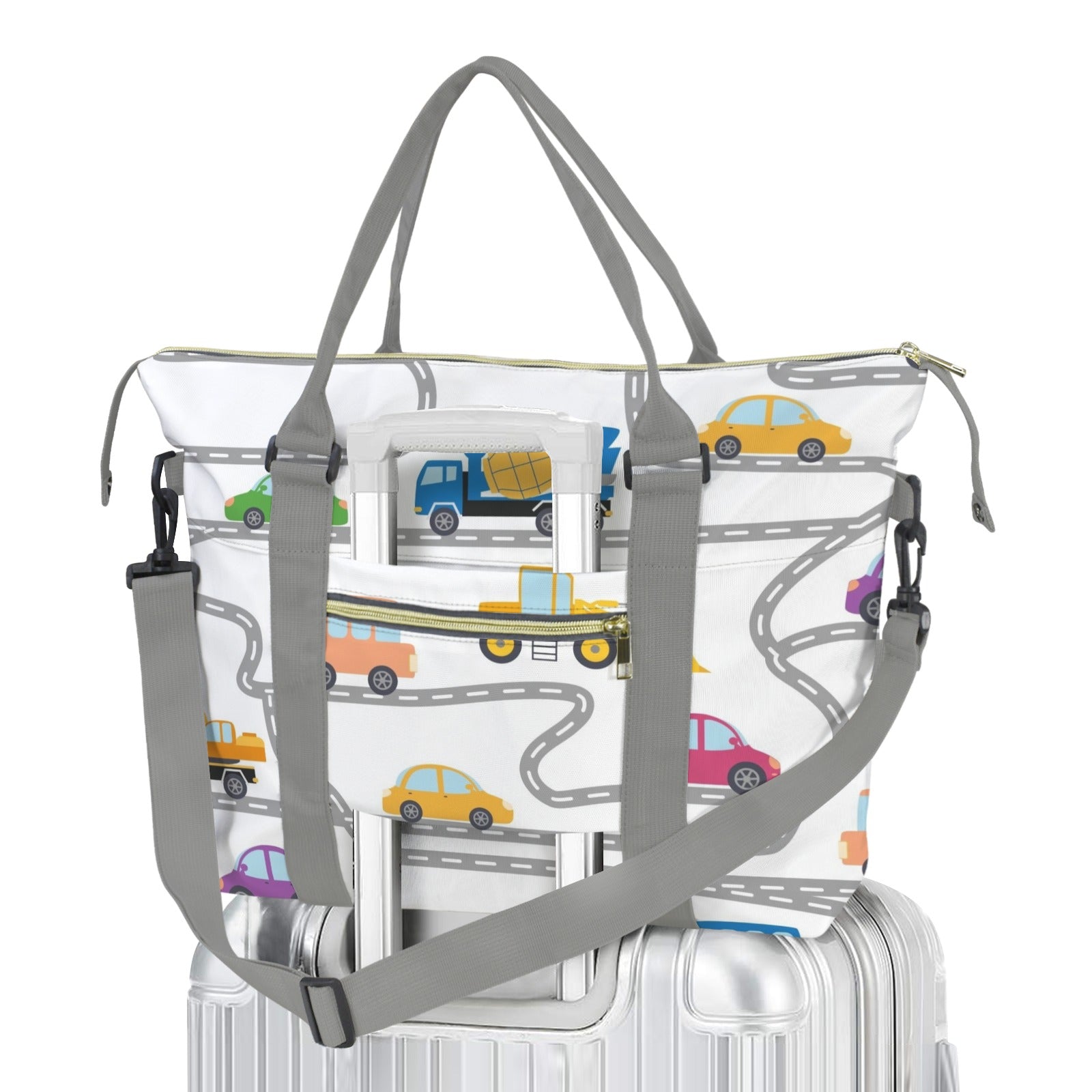 On The Road Duffle Bag-Simple (Model 1715) One Size Duffle Bag-Simple (1715)