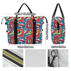 Comic Book Duffle Bag-Simple (Model 1715) Duffle Bag-Simple (1715)