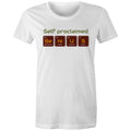 Self Proclaimed Genius, Periodic Table Women's AS Colour T-shirt White Womens T-shirt Printed In Australia Science