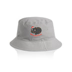 Cat, Merry Christmas - Christmas AS Colour Bucket Hat Storm One Size Christmas Bucket Hat Christmas Printed In Australia