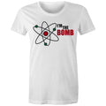Atom, I'm The Bomb - Womens T-shirt White Womens T-shirt Printed In Australia Science