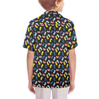 Colourful Chess Senior Kids Hawaiian Shirt