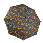 Dark Butterfly Umbrella One Size Umbrella Printed Offshore