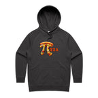 Pi Pizza - Womens Hoodie Coal Womens Hoodie Food Maths Printed In Australia