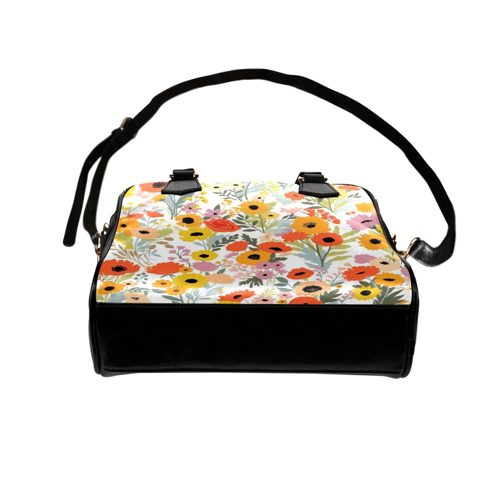 Fun Floral - Shoulder Handbag (Model 1634) Shoulder Handbags (1634)