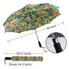 Tropical Comic Book Style Umbrella