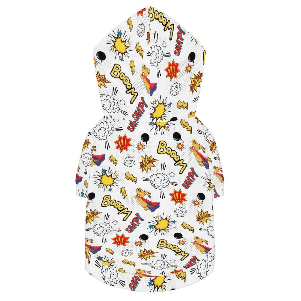 Super Dog Pet Hoodie (Large Size)