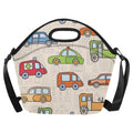 Kids Cars - Neoprene Lunch Bag One Size Neoprene Lunch Bag Printed Offshore