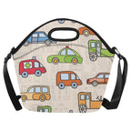 Kids Cars - Neoprene Lunch Bag One Size Neoprene Lunch Bag Printed Offshore