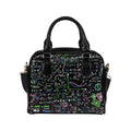 Equations In Green And Pink - Shoulder Handbag (Model 1634) One size Shoulder Handbags (1634)
