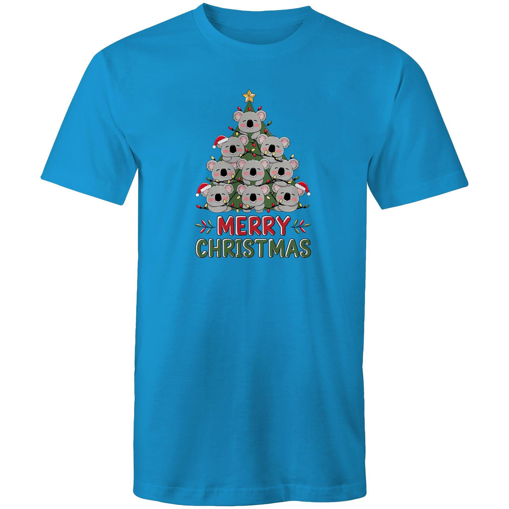 Koala Christmas Tree - Mens T-Shirt