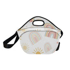 Pastel Rainbows - Neoprene Lunch Bag Neoprene Lunch Bag Printed Offshore