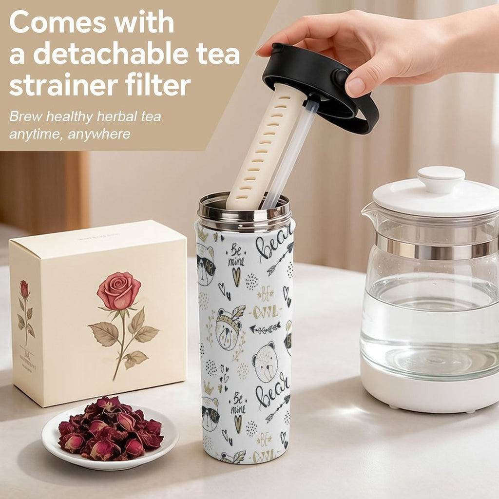 Bears 20oz Tea Tumbler with Carry Handle