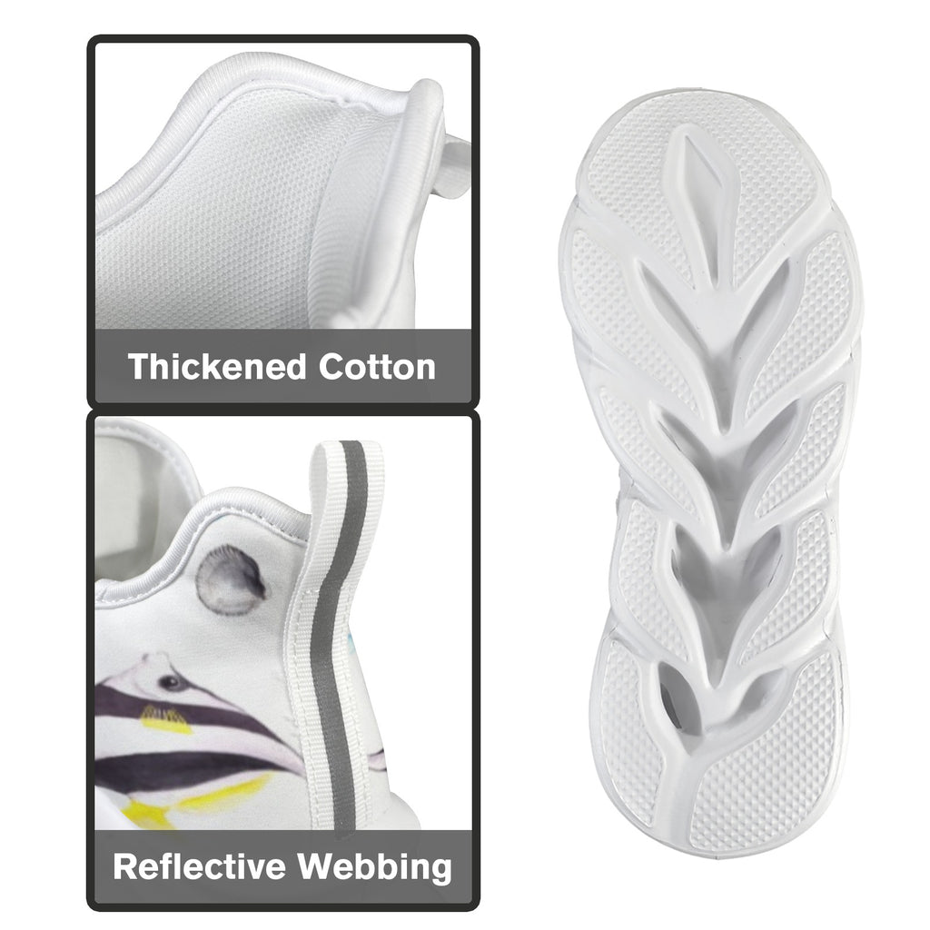 Tropical Fish Men's Twisted Sole Sneakers