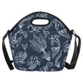Blue Fish Neoprene Lunch Bag One Size Neoprene Lunch Bag animal Printed Offshore