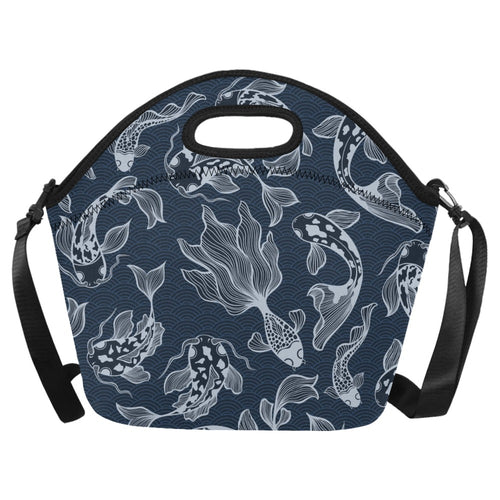 Blue Fish - Neoprene Lunch Bag One Size Neoprene Lunch Bag Printed Offshore