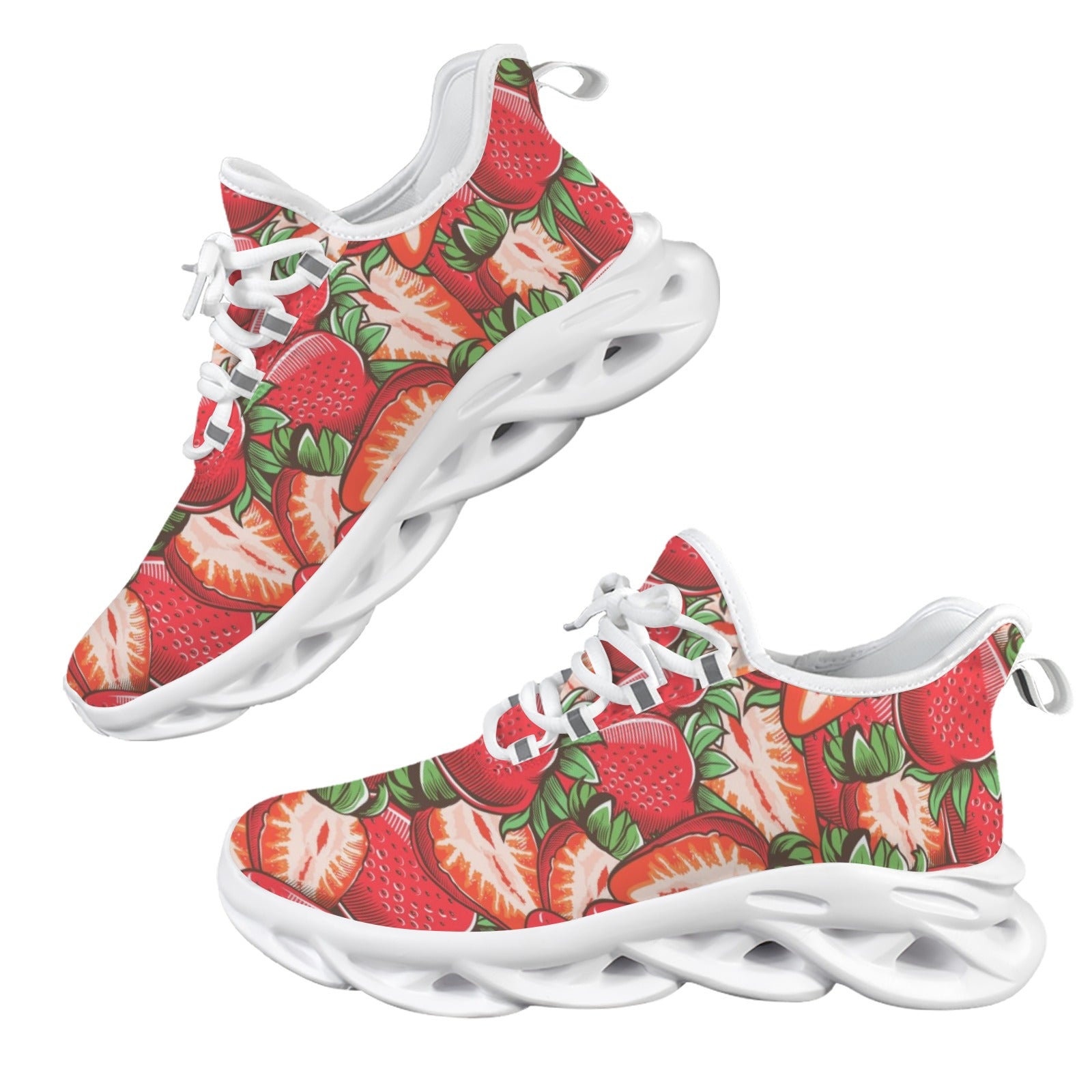 Strawberries Women's Twisted Sole Sneakers