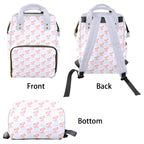 Axolotl Love Multi-Function Backpack, Nappy / Diaper Bag Multi-function Backpack, Nappy / Diaper Bag animal Printed Offshore