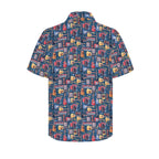 Music Instruments Men's Short Sleeve Hawaiian Shirt Men's Hawaiian Shirt (New) Music Printed Offshore