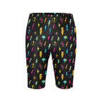 Fun Lightning Women's Bike Shorts With Side Pockets Women's Bike Shorts comic Printed Offshore