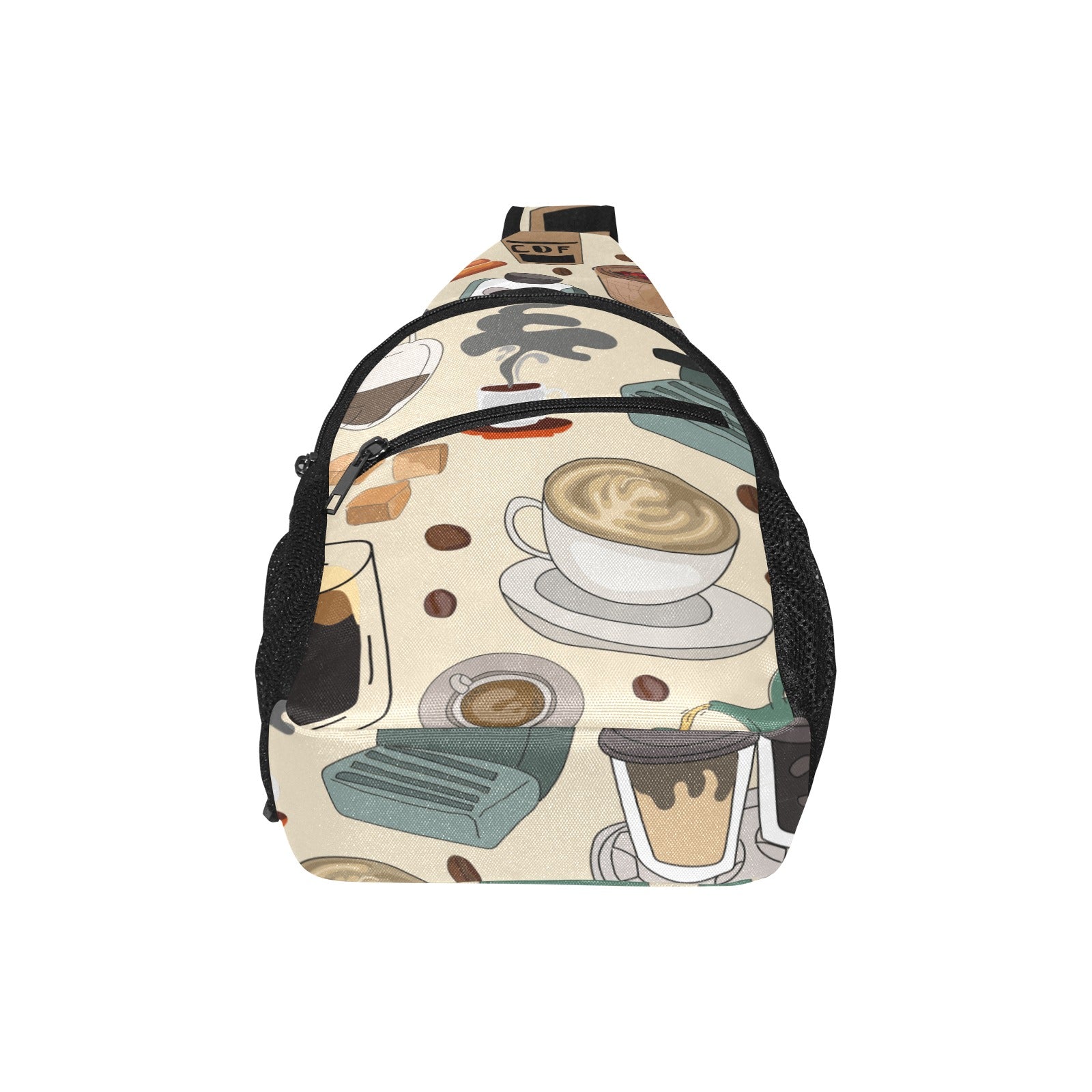 All The Coffee - Chest Bag