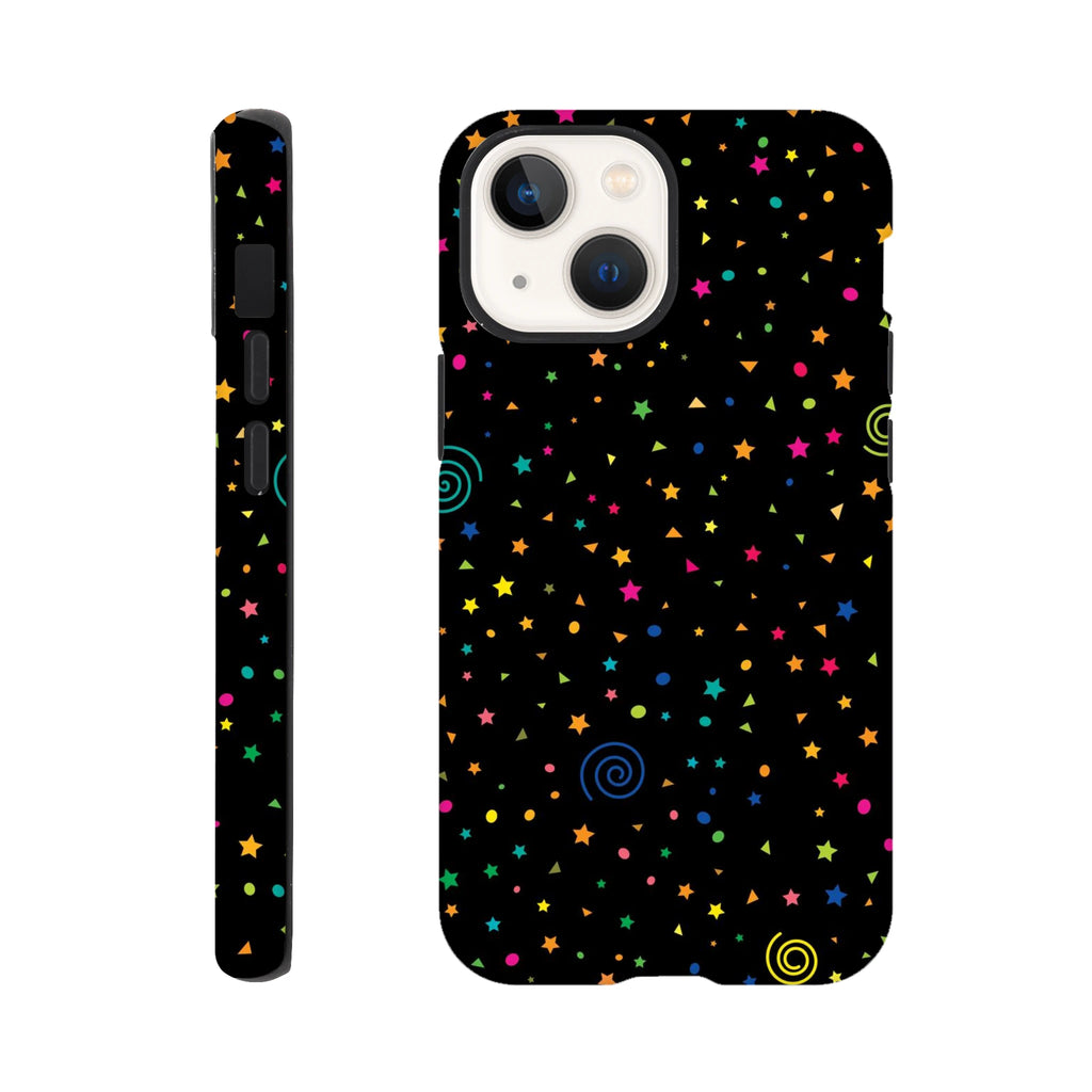 Stars And Swirls - Apple iPhone Tough case iPhone 13 Mini iPhone Tough Case Globally Fulfilled