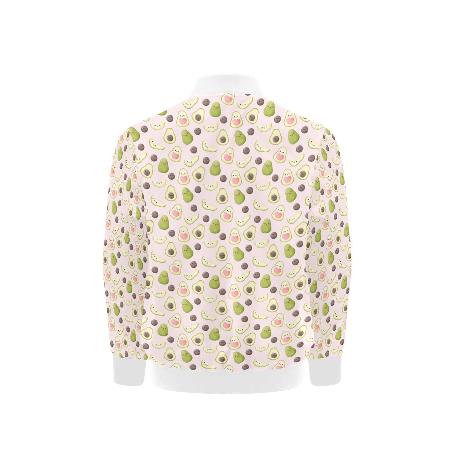 Avocado Love Kids Bomber Jacket Kids Bomber Jacket Food Printed Offshore
