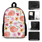 Pretty Bird - Three Piece Backpack Set