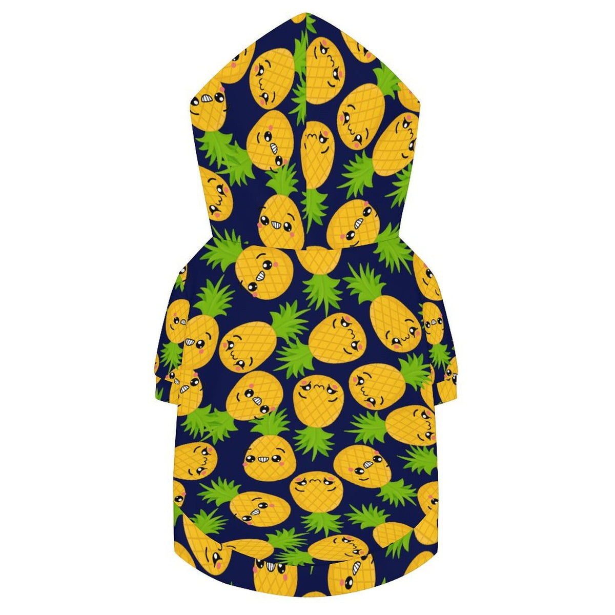 Cool Pineapples Pet Hoodie (Large Size)