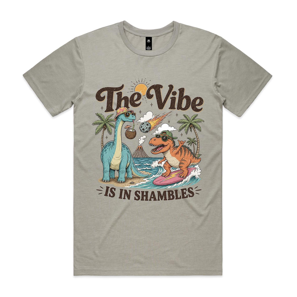 Dinosaurs, The Vibe Is In Shambles Men's AS Colour T-shirt